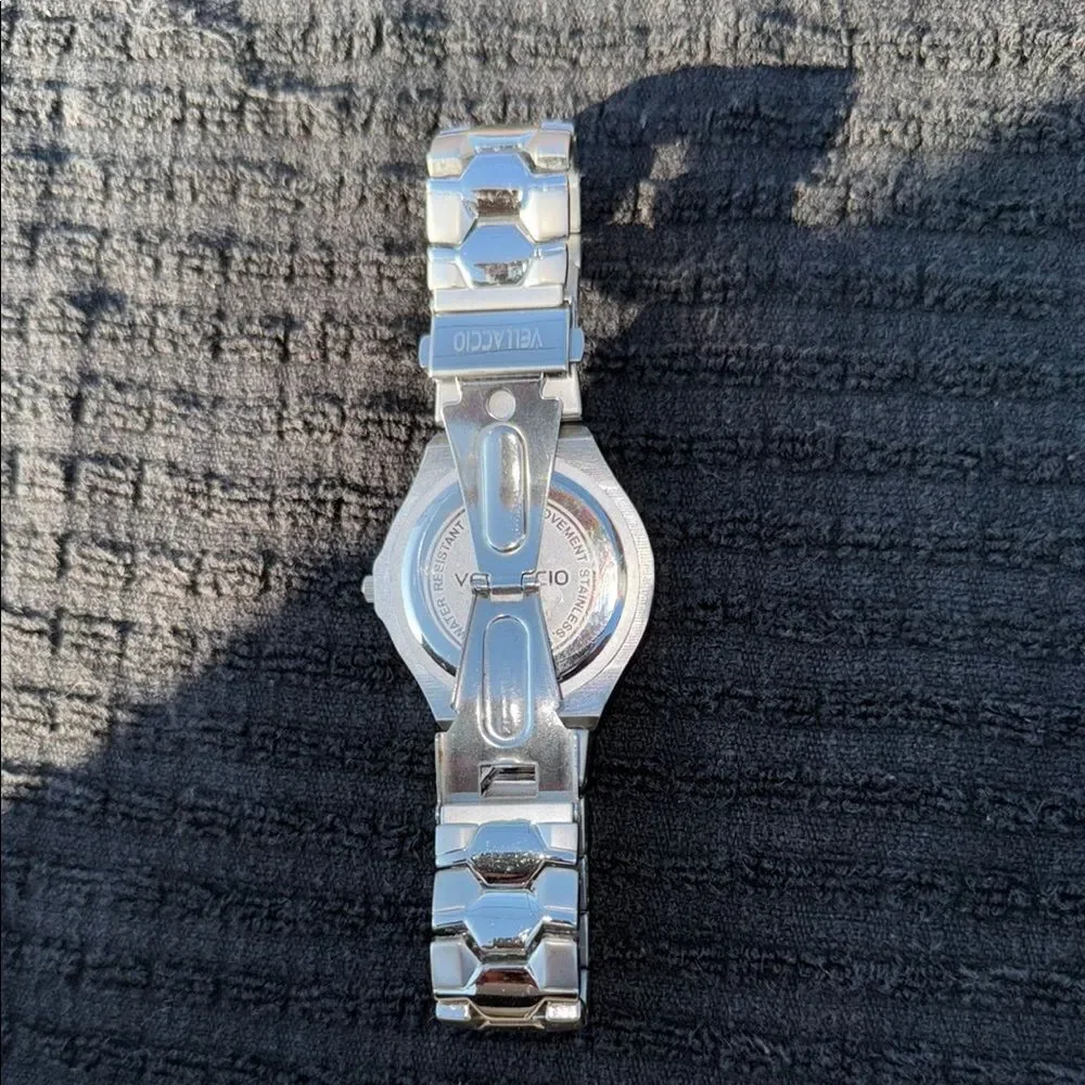 Vellaccio Silver Metallic Watch